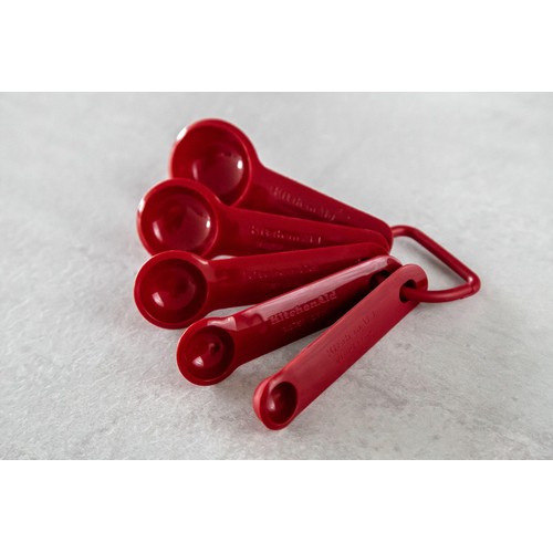 KitchenAid Universal Measuring Spoon Set, Red