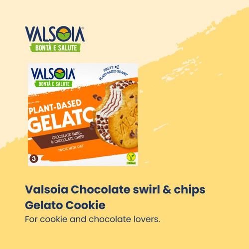 Valsoia Oat Based Gelato Cookie