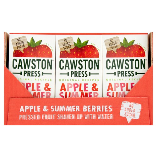 Cawston Press Apple & Summer Berries Kids Juice Drink