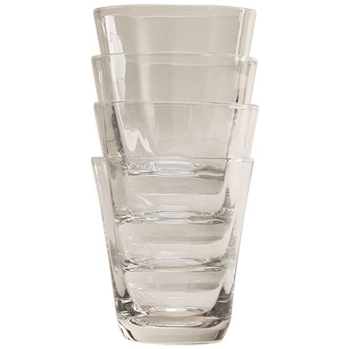 M&S Set of 4 Soda Optic Tumblers