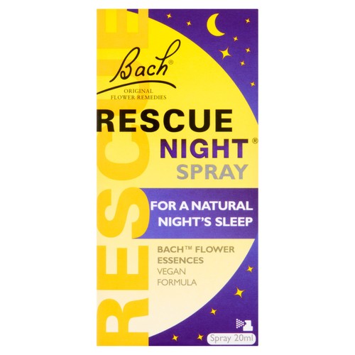 Bach Flower Remedies Rescue Night Spray 