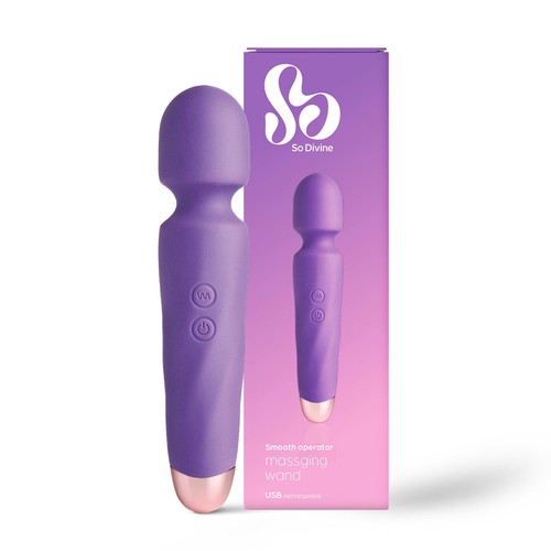 So Divine Smooth Operator Vibrating Massage Wand - Ocado