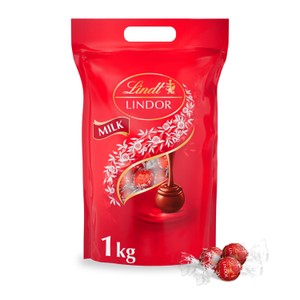 Lindt LINDOR Milk Chocolate Truffles Bag