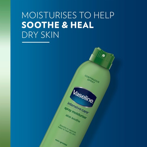 Vaseline Intensive Care Aloe Soothe Spray Moisturiser