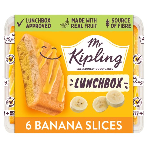 Mr Kipling Lunchbox Slices - Banana