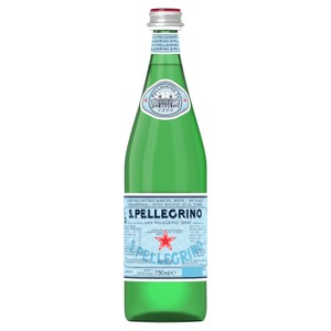 San Pellegrino Sparkling Natural Mineral Water Glass 750ml