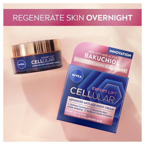 NIVEA Hyaluron Cellular Elasticity Filler Anti Wrinkle Night Cream