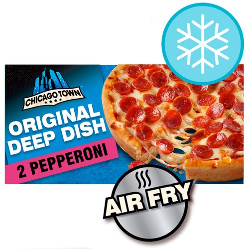 Chicago Town 2 Deep Dish Pepperoni Mini Pizzas