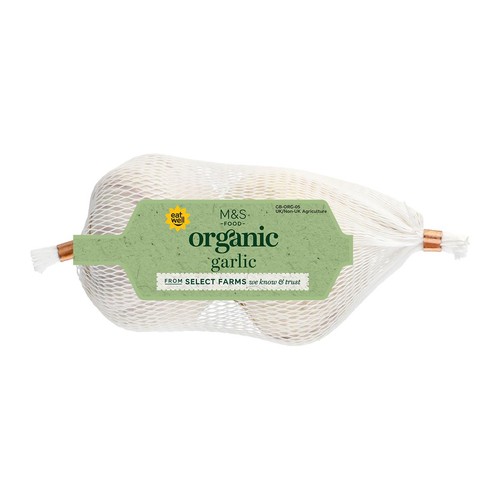 M&S Organic Garlic
