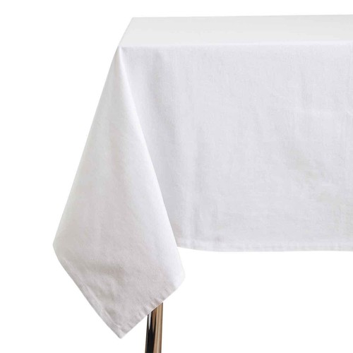 M&S Pure Cotton Tablecloth, White
