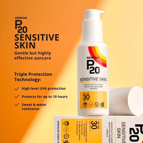 P20 Sensitive SPF 30 Sun Cream