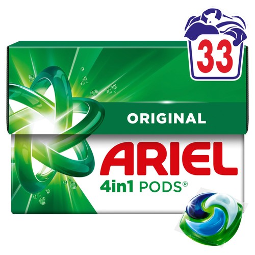 Ariel 4in1 Original Pods Washing Capsules 33 Washes