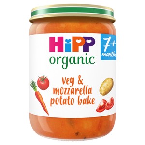 HiPP Organic Veg & Mozzarella Potato Bake Baby Food Jar 7+ Months 