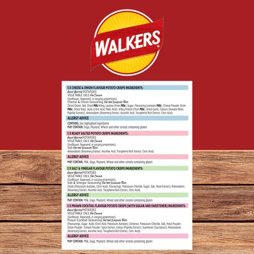 Walkers Classic Variety Multipack Crisps