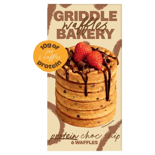 Griddle Bakery Choc-Chip Protein Waffles