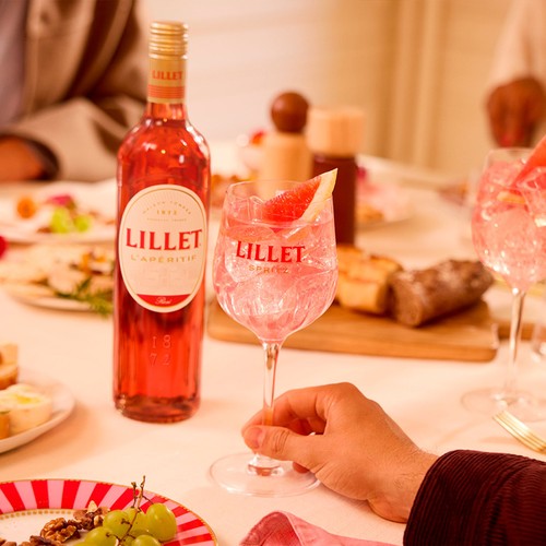 Lillet Rose Wine-Based Aperitif