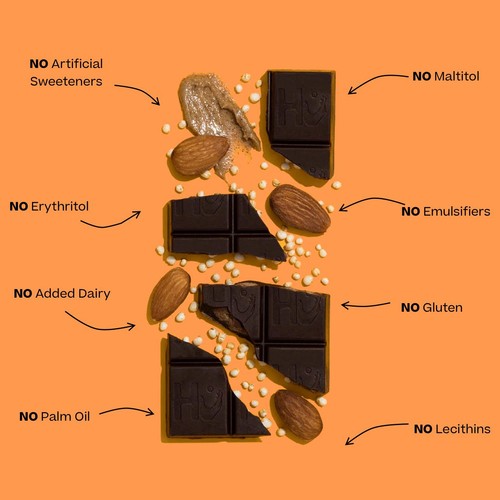Hu Almond Butter & Crispy Quinoa Dark Chocolate