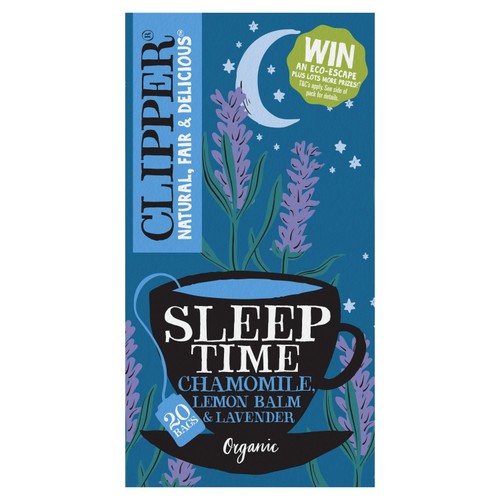 Sleep Time Organic Chamomile Lemon Balm & Lavender Tea Bags