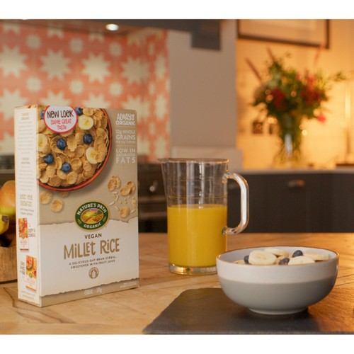Natures Path Wheat Free Organic Millet Rice Oatbran
