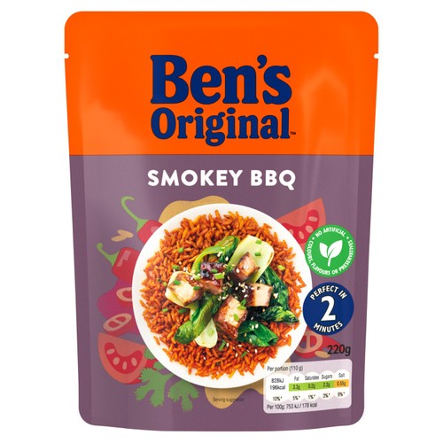 Ben's Original Smokey BBQ Microwave Rice