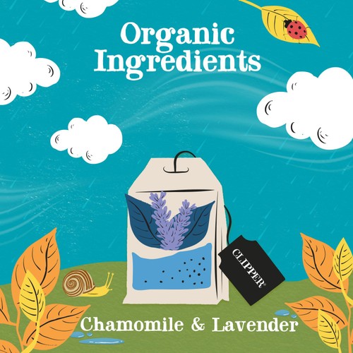Sleep Time Organic Chamomile Lemon Balm & Lavender Tea Bags