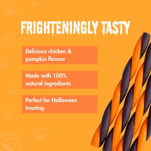 Pet Munchies Spooky Sticks with Chicken & Pumpkin