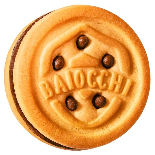 Mulino Bianco Baiocchi Biscuits with Hazelnut Cocoa Filling