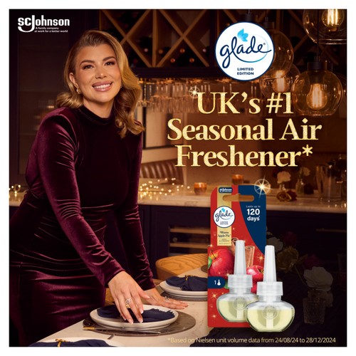 Glade Plug In Refill, Electric Scented Oil, Warm Apple Pie