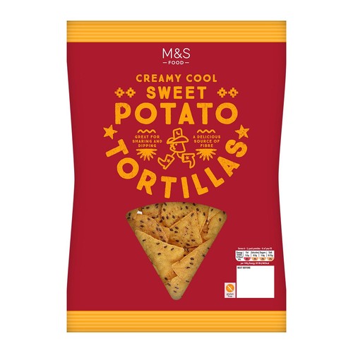 M&S Sweet Potato Tortilla Chips