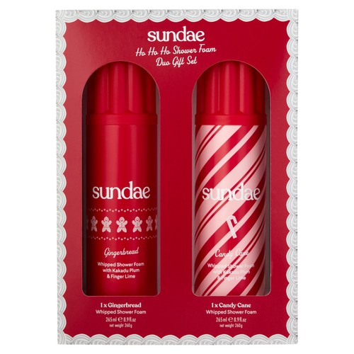 Sundae Whipped Shower Foam Ho Ho Ho Duo Set