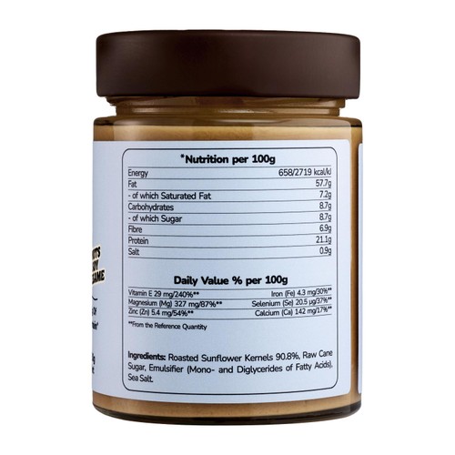SUNFLY Sunflower Seed Butter, Sweet and Salty Spread