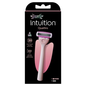 Wilkinson Sword Quattro For Women Pink & Rose Gold Razor Blades 3 6 9 Pack | UK - View #3