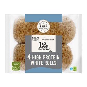 M&S High Protein Plain Bagels