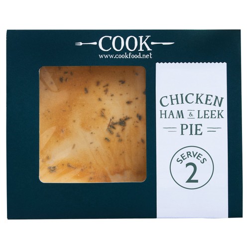 COOK Chicken, Ham & Leek Pie for 2