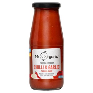 Mr Organic Chilli & Garlic Passata Sauce