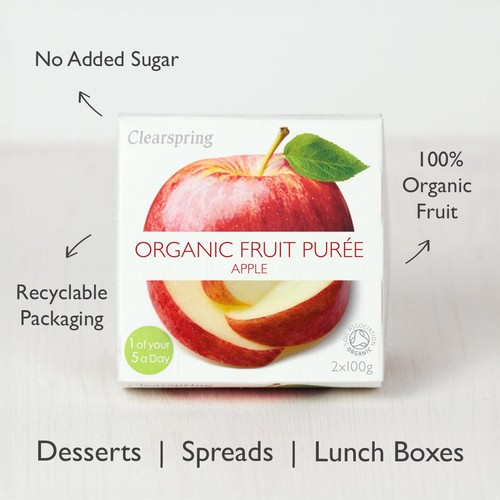 Clearspring Organic Apple Puree