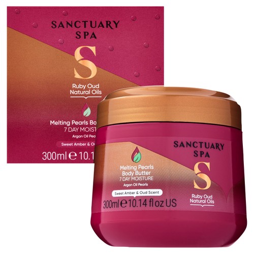 Sanctuary Spa Ruby Oud Natural Oils Melting Pearls Body Butter