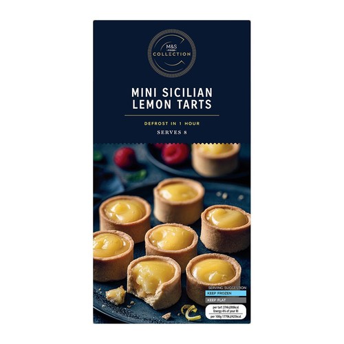 M&S Collection Mini Sicilian Lemon Tarts