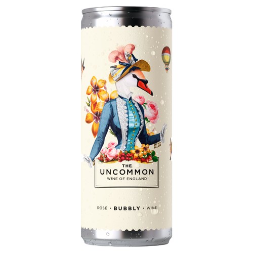 The Uncommon Bubbly Rose Can