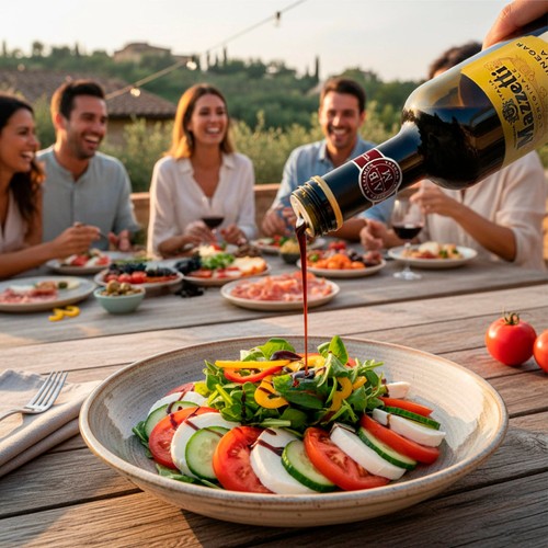 Mazzetti Balsamic Vinegar Yellow Label 2 leaf