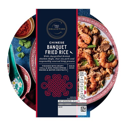 M&S Chinese Banquet Fried Rice