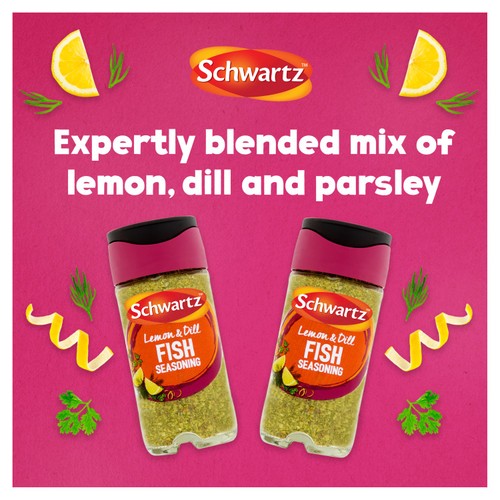 Schwartz Lemon & Dill Fish Seasoning Jar