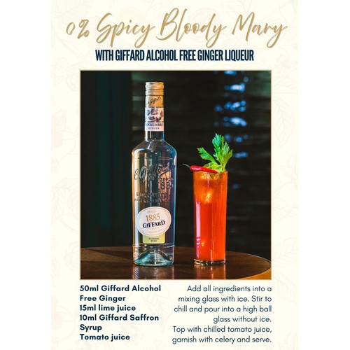 Giffard Alcohol-Free Ginger Liqueur