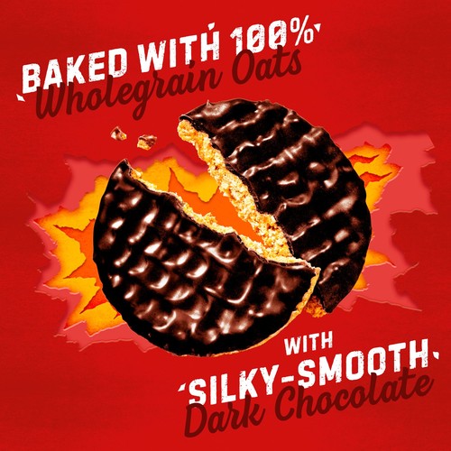 McVitie's Hobnob's Biscuits The Oaty One Dark Chocolate 