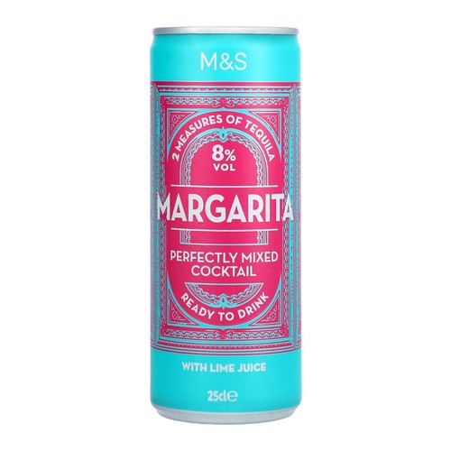 M&S Margarita Cocktail Can