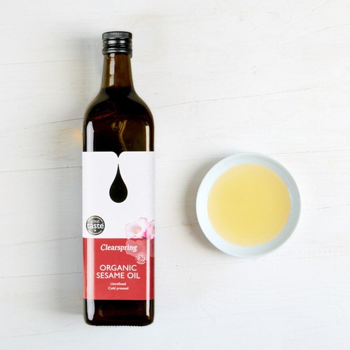 Clearspring Organic Cold Pressed Sesame Oil