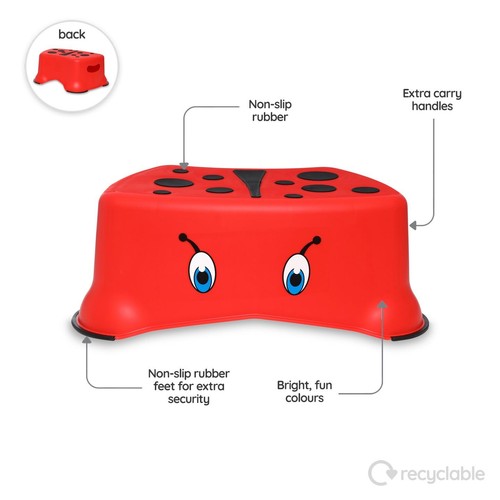 My Carry Potty My Little Step Stool Ladybird 