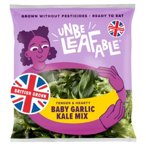 Unbeleafable Baby Garlic Kale Mix 80g