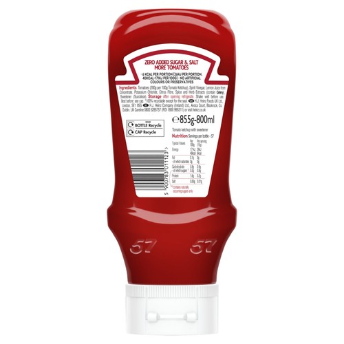 Heinz Zero Tomato Ketchup