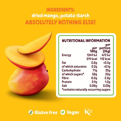 BEAR Fruit Dried Mango